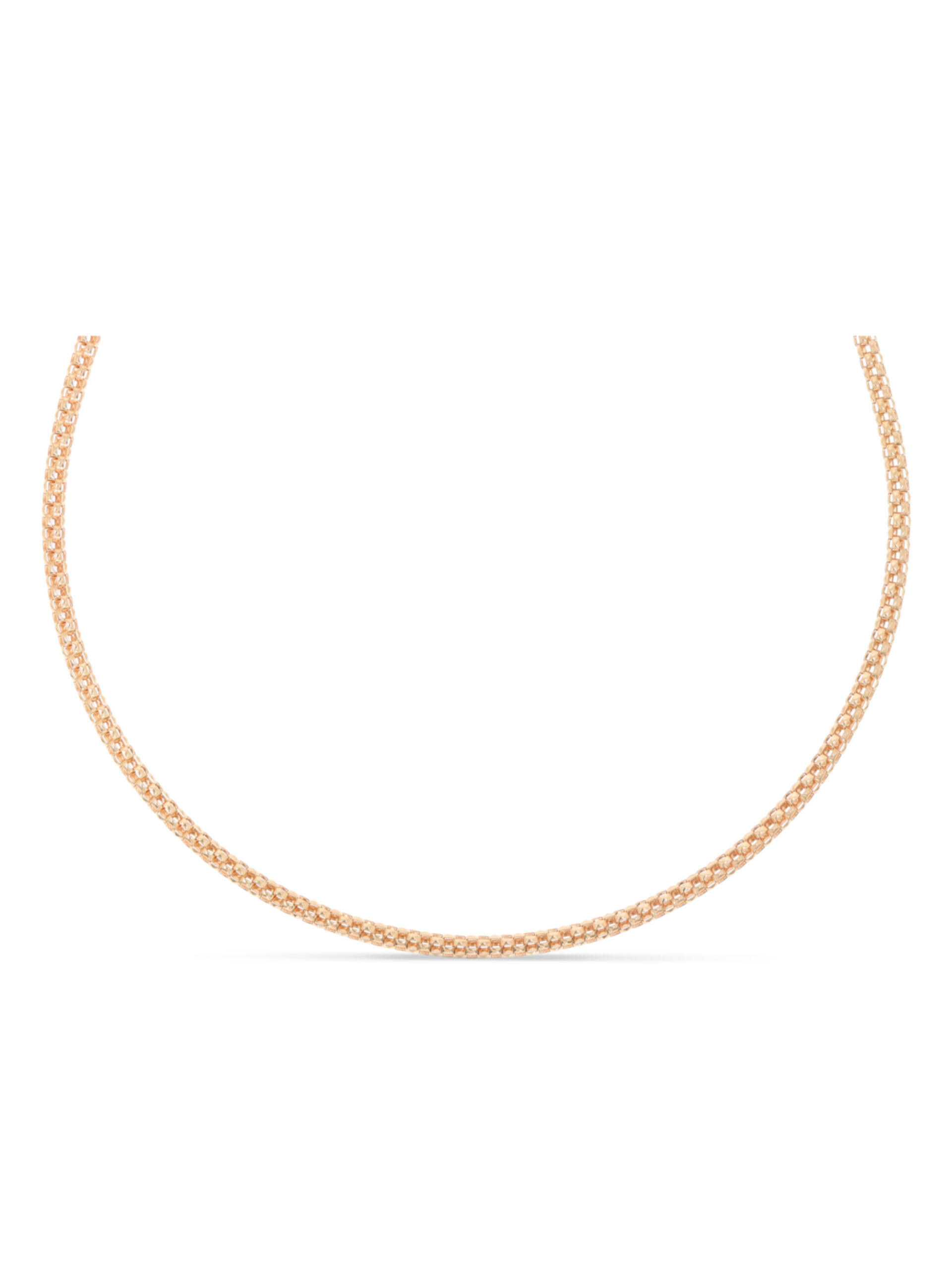Ein Collier in Roségold 750/- in außergewöhnlichem Muster