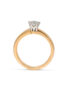 Ein klassischer Verlobungsring in Roségold 750/- mit einem Brillanten 0,50ct. gefasst.