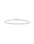 Tennisarmband in Weißgold mit Brillanten