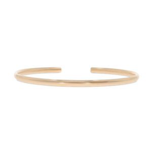 Ovaler Armreif in Roségold