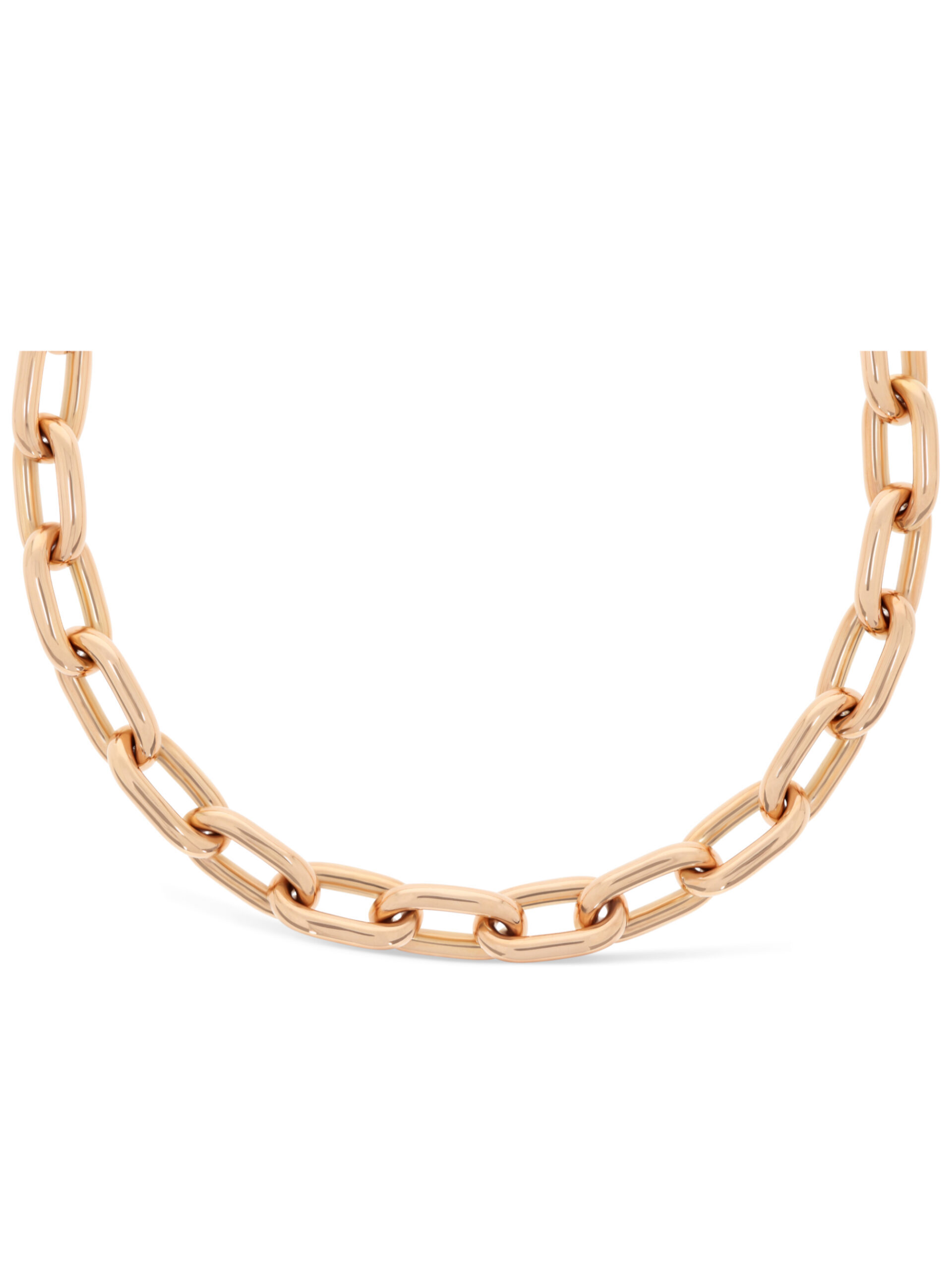 Ein Collier in Roségold 750/- in außergewöhnlichem Muster