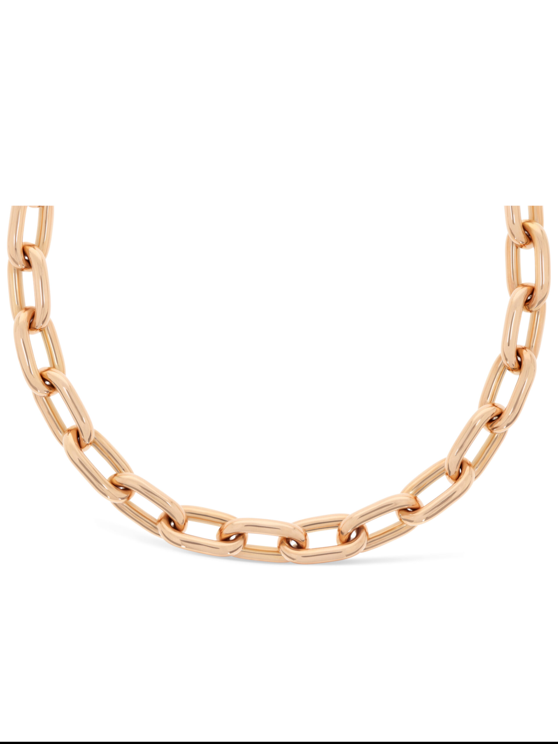 Ein Collier in Roségold 750/- in außergewöhnlichem Muster