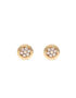 Elegante Ohrstecker in Roségold 750/- mit Brillanten besetzt