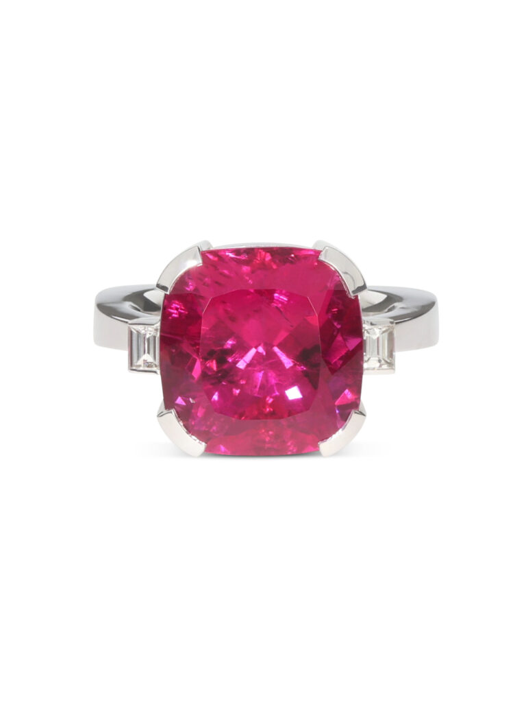 Rubellit Ring