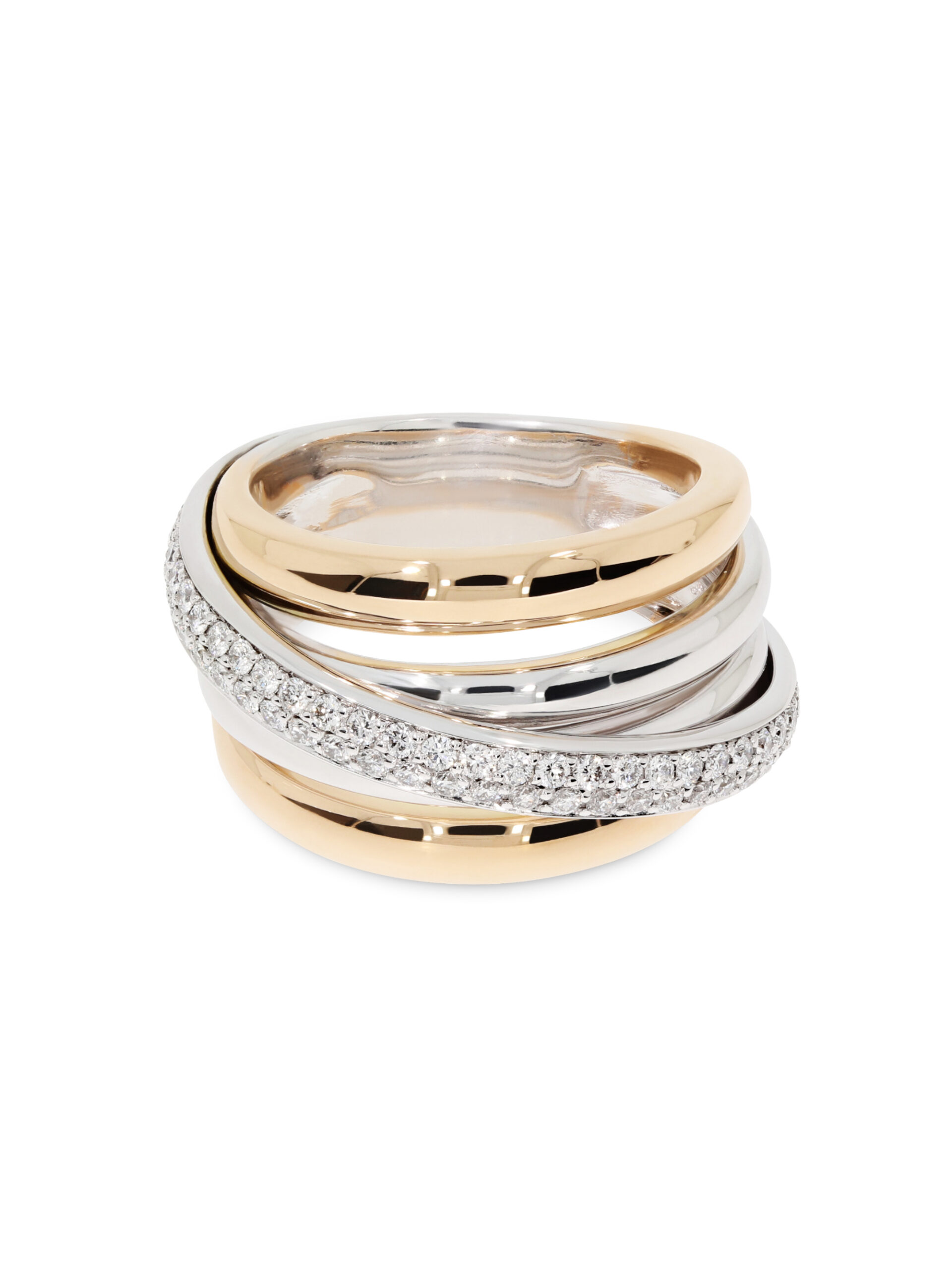 Rialto aus Weißgold 750/- und Roségold 750/- mit Brillanten