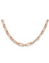 Collier mit länglichen Gliedern in 750/- Roségold