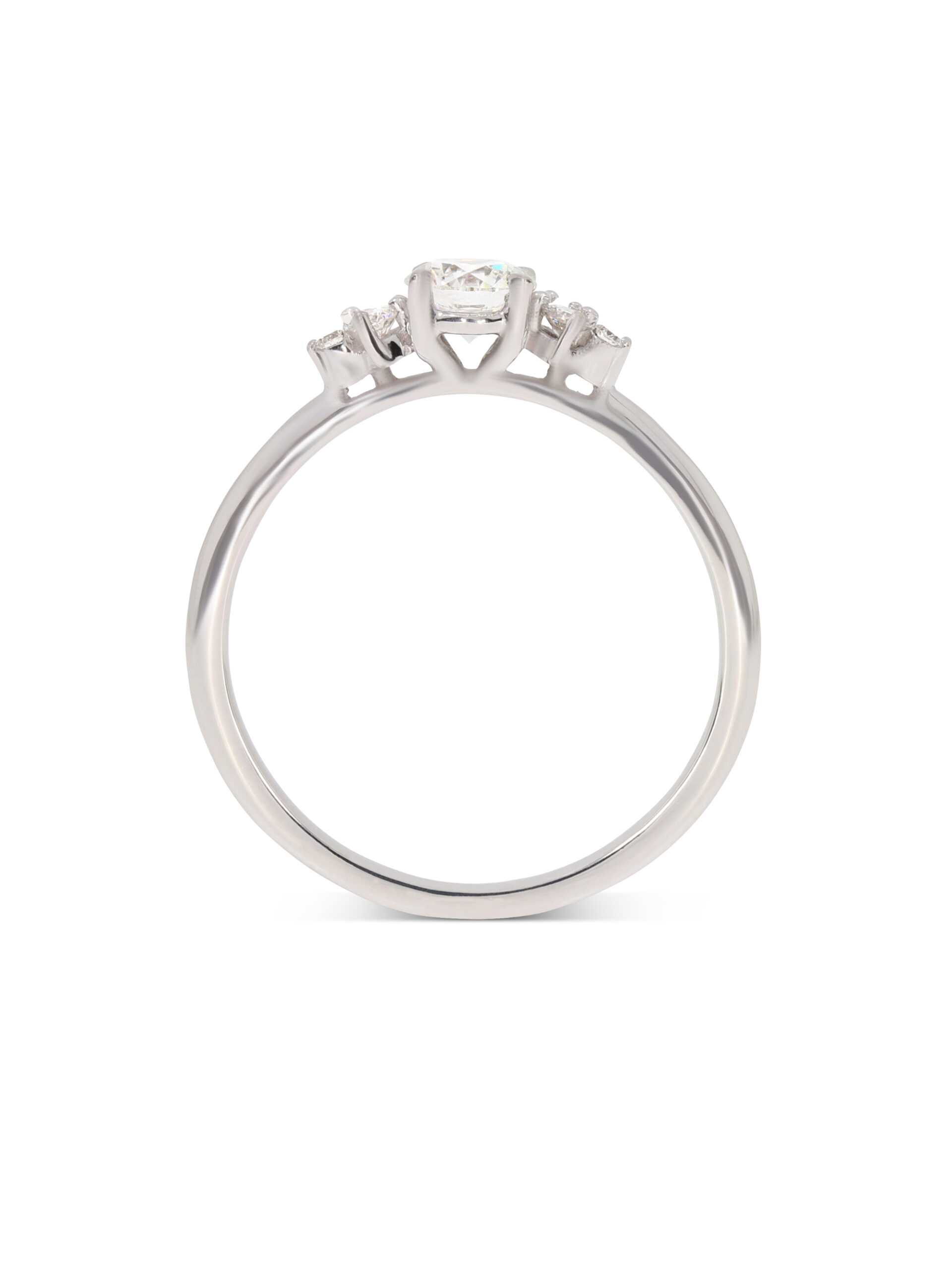 Verlobungsring Liza in 750/- Weißgold