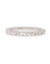 Memoire-Ring in 750/- Weißgold mit 32 Brillanten