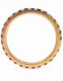 Rainbow Memoire-Ring in 750/- Roségold mit 29 bunten Saphire